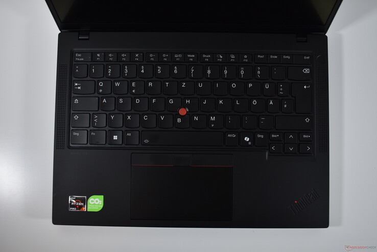 Lenovo ThinkPad P14s Gen 5 AMD: tastiera