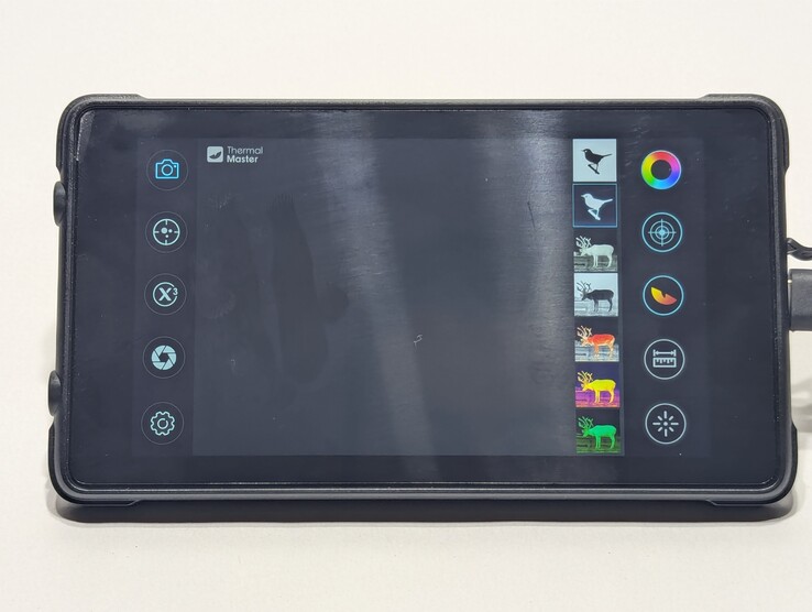 Interfaccia dell'app sul Titan Pad