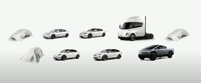 Tesla annuncia tre nuovi veicoli elettrici, tra cui il tanto vociferato Robovan. (Fonte: Tesla via YouTube)