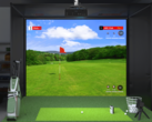 Il BenQ Ace è un proiettore laser per la simulazione del golf. (Fonte: BenQ)