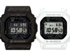 Gli orologi Casio GW-5000HS-1 nero e Casio GW-5000HS-7 bianco. (Fonte immagine: Great G-Shock World - upscalato con AI) 