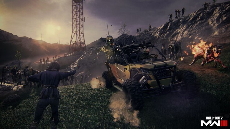 Call of Duty: Modern Warfare 3 conterrà anche una modalità multiplayer zombie open-world. (Fonte: Microsoft)