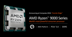 Altre due CPU AMD Ryzen 9000 sono state sottoposte a benchmark in vista del lancio (fonte immagine: AMD)