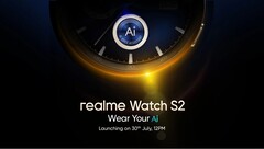 Il Watch S2 è in arrivo. (Fonte: Realme)