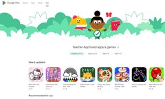 La sezione Bambini in Google Play (fonte: Own)