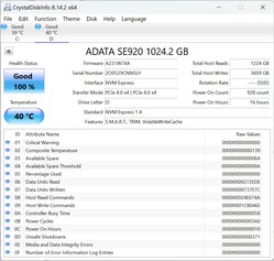 ADATA SE920 funziona con PCIe 4.0 x4