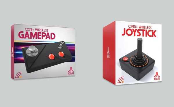 Il Gamepad wireless CX78+ e il Joystick wireless CX40+ possono funzionare anche con i PC. (Fonte immagine: Atari - modificata).