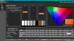 ColorChecker (modalità Vivida)