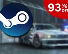 Need for Speed Unbound è scontato del 93% su Steam fino al 20 marzo e costa circa 5 dollari (fonte: Steam)