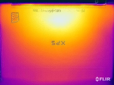 Test di sollecitazione delle temperature di superficie (in basso)