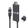 Il cavo Anker Nano da USB-C a HDMI con porta di ingresso da 140W. (Fonte immagine: Anker)