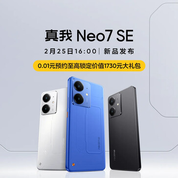 Realme presenta il Neo 7 SE...