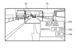 Il pilota potrà impostare manualmente l'area dell'angolo cieco (Fonte: Suzuki)