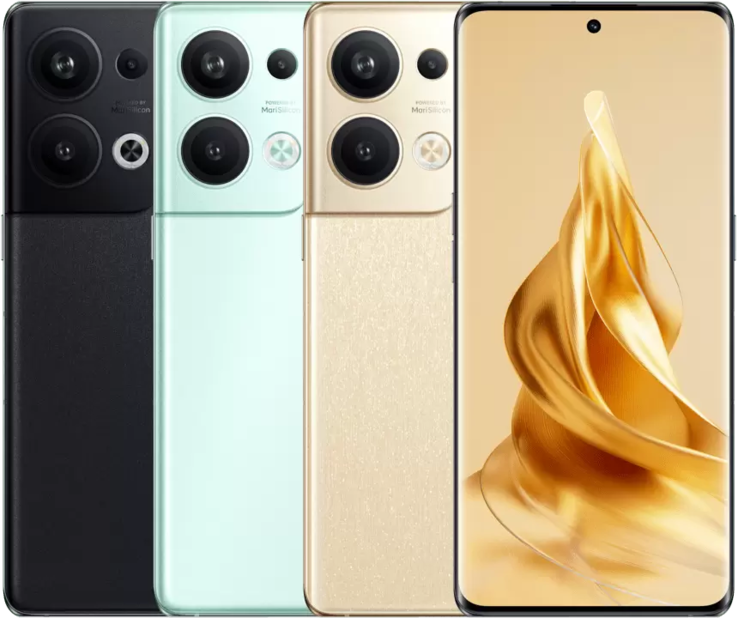 Le nuove opzioni di colore del Reno9 Pro Plus. (Fonte: OPPO)