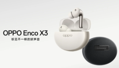 Gli auricolari wireless OPPO Enco X3. (Fonte: OPPO)