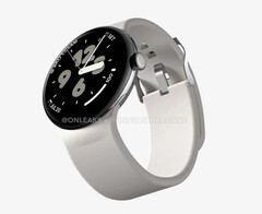 Il Pixel Watch 3 XL non sarà grande come gli smartwatch più grandi di Apple o di Samsung. (Fonte immagine: @OnLeaks &amp;amp; Android Headlines)
