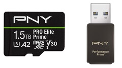 PNY presenta le schede microSD PRO Elite Prime ad alte prestazioni e il lettore di schede Performance Prime. (Fonte: PNY)