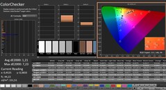 CalMAN: ColorChecker (calibrato)