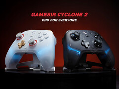 Il Cyclone 2 di Gamesir è dotato di stick Mag-Res TMR. (Fonte: GameSir)