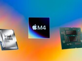 Apple M4 precede il Core Ultra 9 285K e il Ryzen 9 9950X nel benchmark Geekbench 6 Single-Core. (Fonte immagine: Apple, AMD, Intel, Unsplash, modificato)