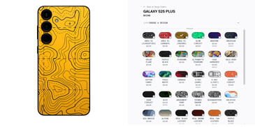 Galaxy S25 Plus Dbrand skin (Fonte: Dbrand)