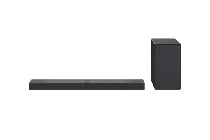 La soundbar LG SC9S con subwoofer. (Fonte: LG)