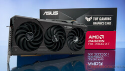 Test della Asus TUF Gaming Radeon RX 7800 XT OC. Unità di prova fornita da Asus Germania.