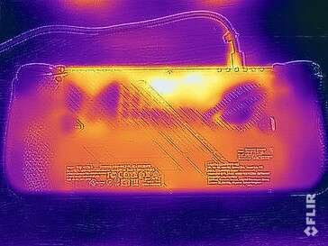 Test di sollecitazione delle temperature di superficie (posteriore)