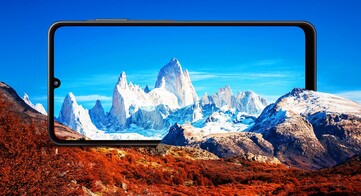 Il Galaxy A06 5G ha le stesse dimensioni dello schermo e la stessa risoluzione della sua controparte 4G, ma con una frequenza di aggiornamento superiore. (Fonte: Samsung)