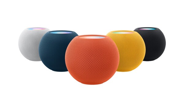 Il mini HomePod di Apple è ancora disponibile per l'acquisto in cinque colori. (Fonte immagine: Apple)