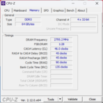 CPU-Z Memoria