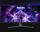 Agon Pro AG346UCD è uno dei numerosi monitor da gioco QD-OLED da 1440p, 175 Hz e 34 pollici. (Fonte: AOC)