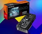 La AMD Radeon RX 9070 XT ha un boost clock di fabbrica fino a 2.970 MHz. (Fonte immagine: Gigabyte, Unsplash, modificato)