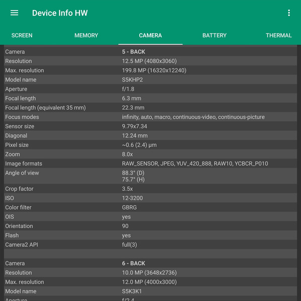 ISOCELL HP2. (Fonte: Notebookcheck)