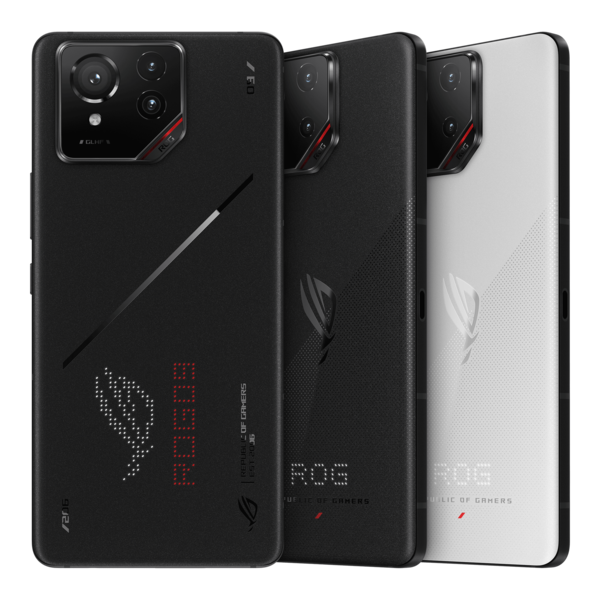 L'Asus ROG Phone 9 è disponibile in due colori: Phantom Black e Storm White (fonte: Asus)