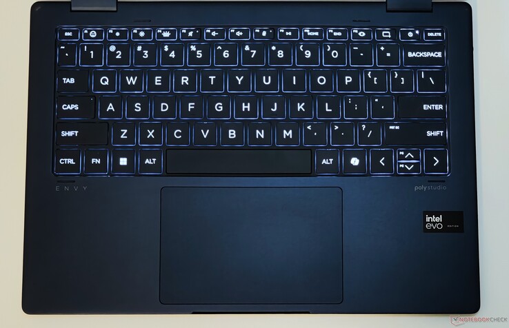 HP Envy x360 2-in-1 14: Tastiera e touchpad