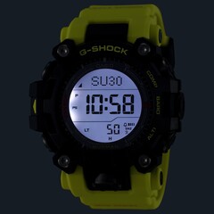 Il Casio G-Shock Mudman GW9500MRY-1A9 ha un altimetro, un barometro e una bussola come parte della sua tecnologia Triple Sensor. (Fonte: Casio)