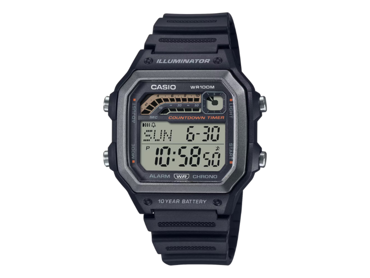 WS-1600H-1AV di Casio. (Fonte: Casio)