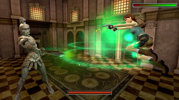 Tomb Raider IV-VI Remastered includerà barre di salute per i boss. (Fonte: PlayStation)