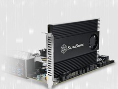 ECM40: scheda PCIe per PC. (Fonte: SilverStone)