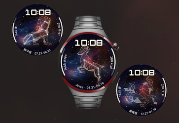 L'esclusivo quadrante dell'orologio Star Explorer (fonte: Huawei)