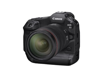 Canon EOS R1 con obiettivo RF 24-70 mm F2.8 L IS USM (Fonte: Canon)