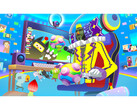 Un'immagine promozionale di Katamari Damacy Rolling Live su Apple Arcade. (Fonte immagine: Apple)