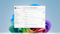 Impostazioni della funzione Windows Recall (fonte: Windows Experience Blog)