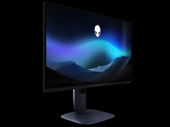 Angolo laterale del monitor OLED 4K Alienware AW2725Q (fonte: Alienware)