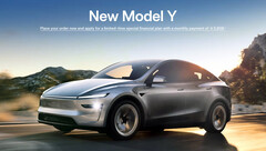 La nuova Model Y RWD ottiene la sua prima offerta di finanziamento a TAEG 0% (Fonte: Tesla)