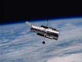 Un'immagine di Hubble nell'orbita terrestre (Fonte: NASA; ritagliata)