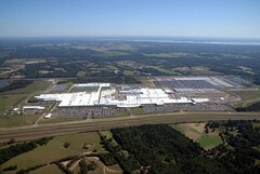 Fabbrica Nissan in Mississippi. Musk sembra spegnere le voci di un investimento di Tesla nelle fabbriche di Nissan negli Stati Uniti (Fonte: Nissan)