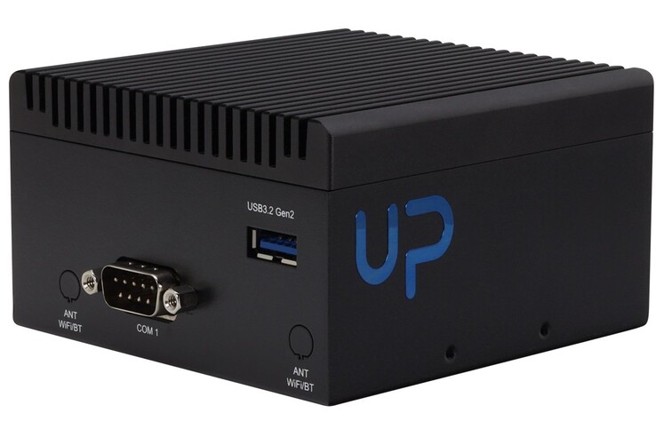 Il mini PC offre una porta COM (Fonte immagine: Aaeon)