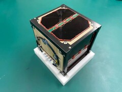 LignoSat diventa il primo satellite in legno al mondo lanciato nello spazio. (Fonte: Kyoto SIC Human Spaceology Center)